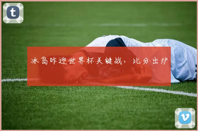 冰岛昨迎世界杯关键战，比分出炉